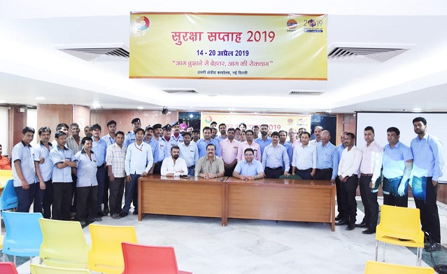 IndianOil NR Office observes Safety Week