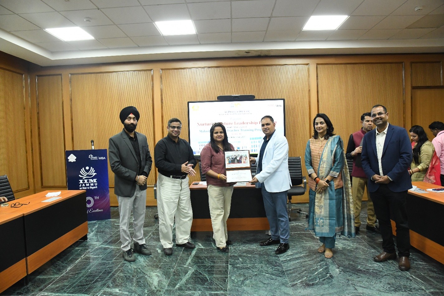 IIM Jammu Concludes 12th Batch of Nurturing Future Leadership Program with Grand Valedictory Ceremony