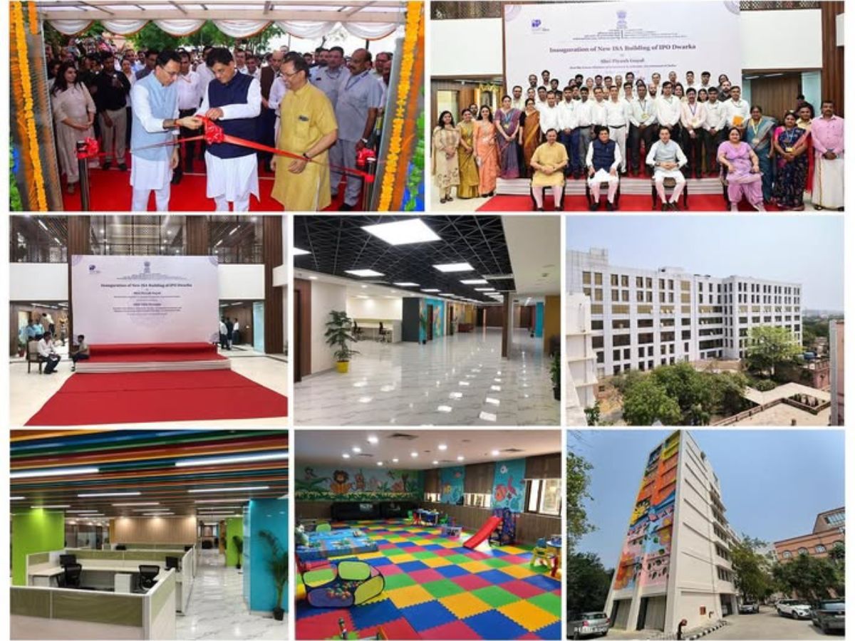Piyush Goyal inaugurated NBCC executed Intellectual Property Office Building at Dwarka