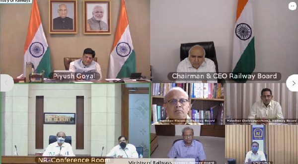 Piyush Goyal reviews progress of USBRL project