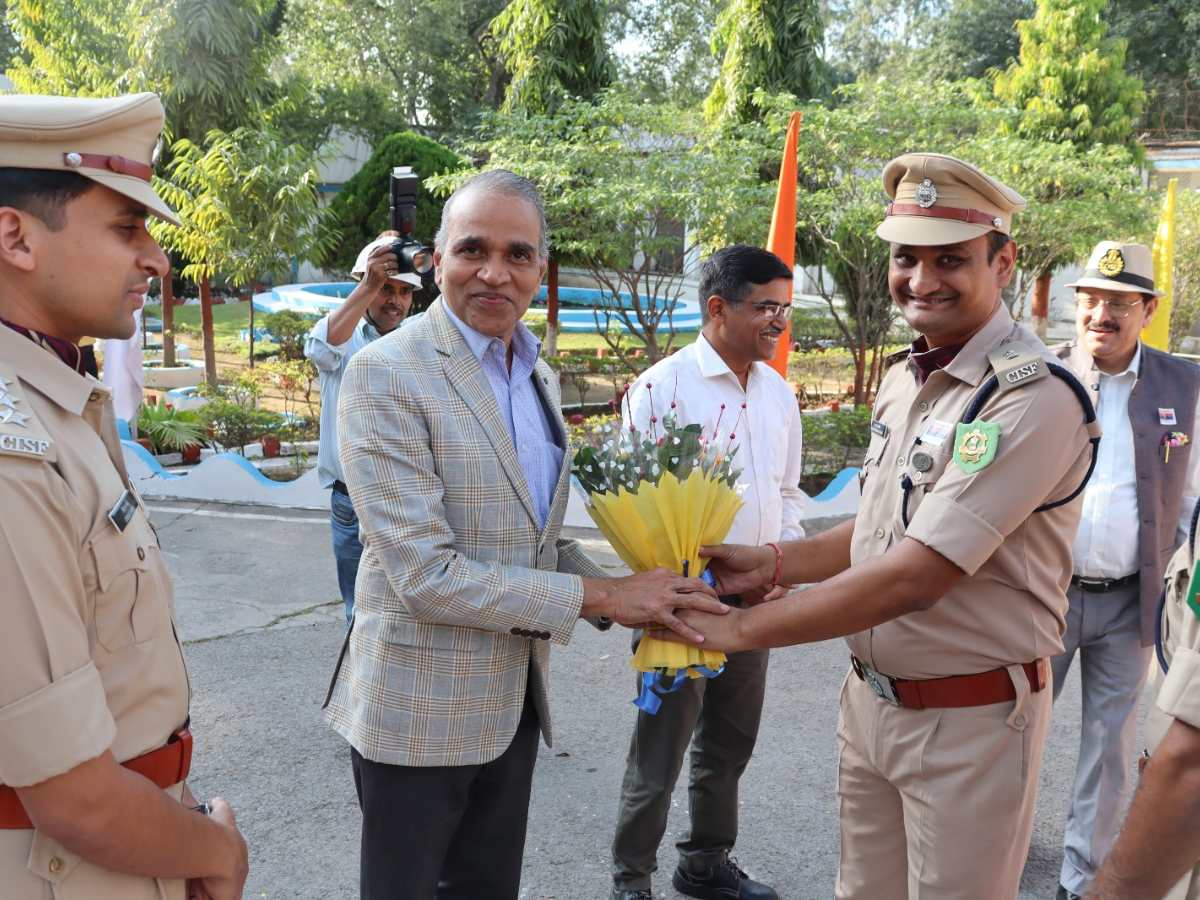 Police Commemoration Day organised at CISF unit KSTPP, Korba