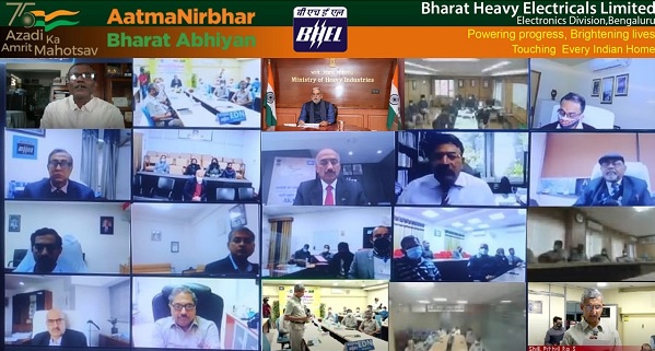 MoS for Power & Heavy Industries inaugurates Webinar on ‘Power Plant Flexibilisation – A Key to Grid Stability’ at BHEL, Bengaluru