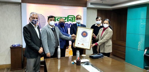 PowerGrid awarded with SKOCH Silver Award