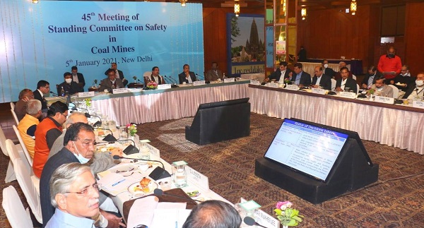 Shri Pralhad Joshi chaired 45th meet of Standing Committee on Safety in Coal Mines