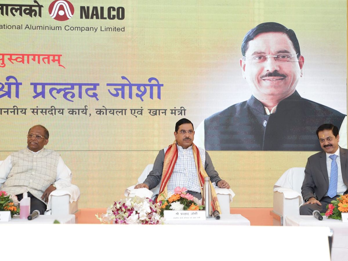 Pralhad Joshi lauds NALCO for stellar and record-breaking performance
