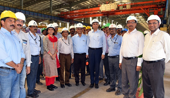 Shri Binoy Kumar Secretary Steel visited VSP