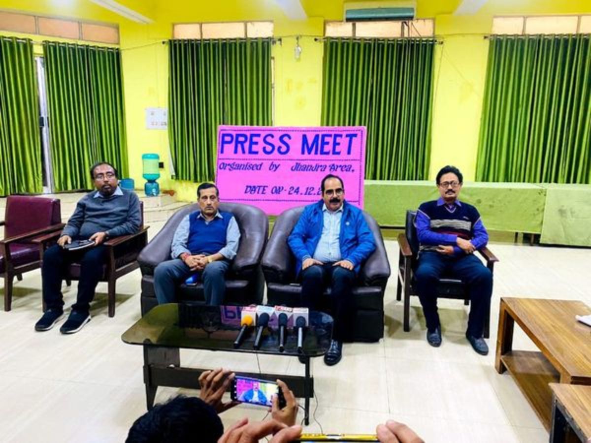 Press Meet organised at Eastern Coalfields Limited