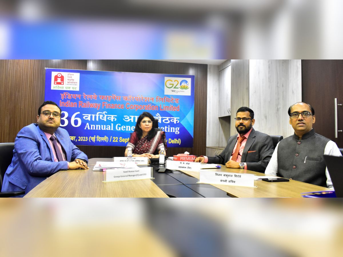 IRFC holds its 36th Annual General Meeting; net profit nears Rs 6,337 cr mark in FY23