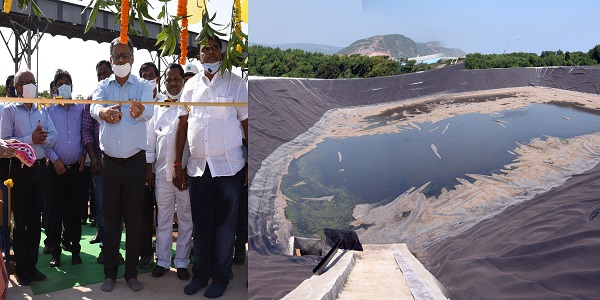 Guard Pond inaugurated at RINL-Vizag steel