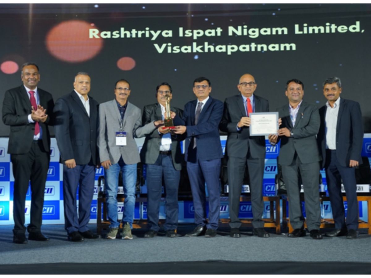 RINL Awarded CII-GBC National Energy Leader Award for Sixth Consecutive Year