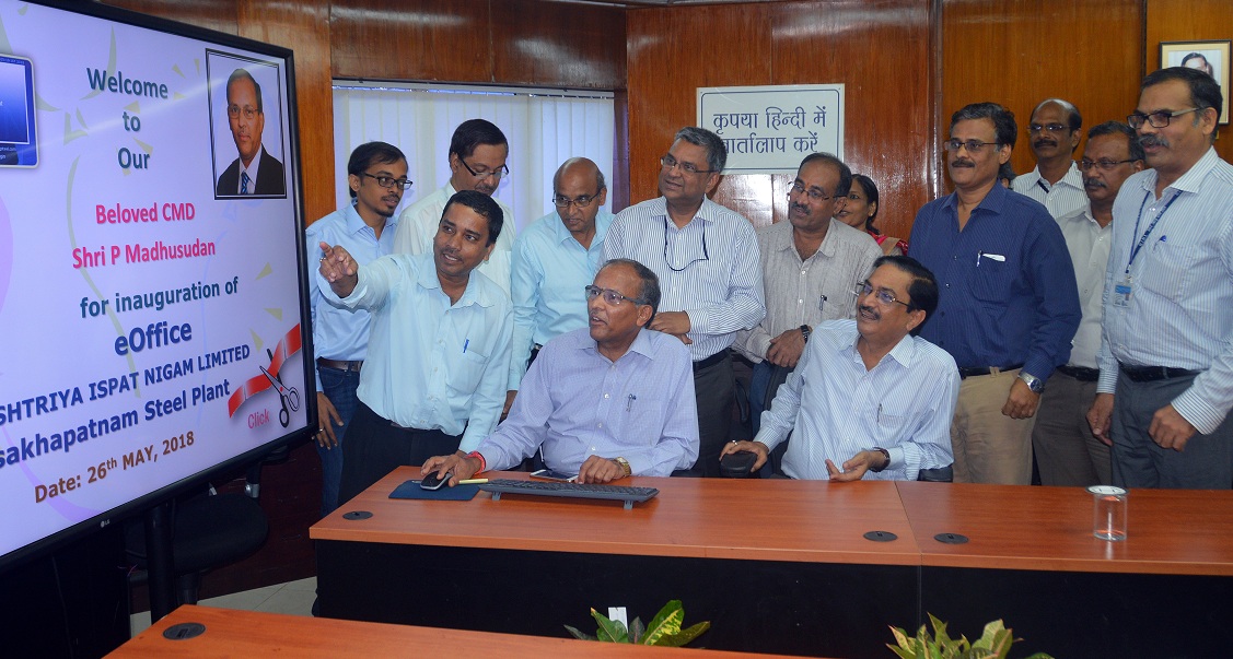 E-office Brings Transparency in Systems: Shri P Madhusudan
