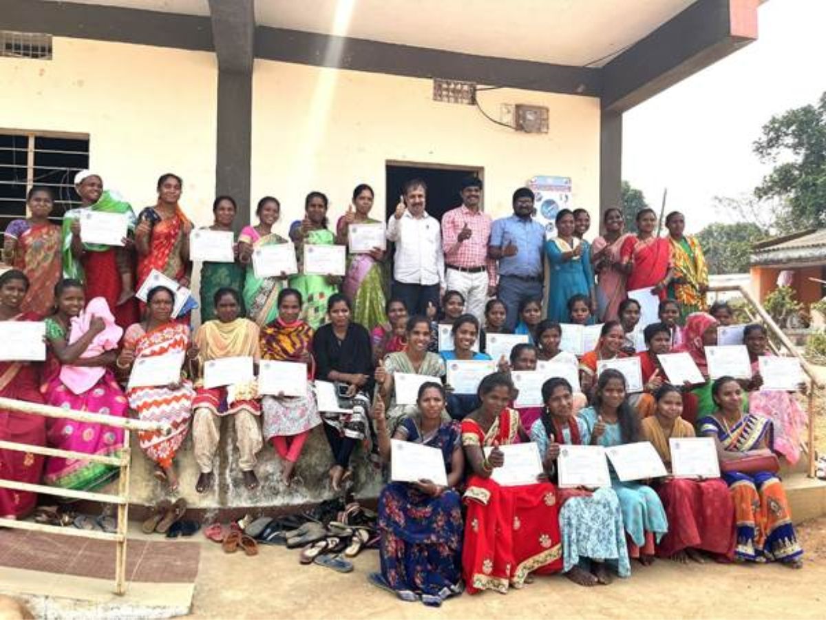 RINL imparts skill development training for 540 persons belonging in tribal areas