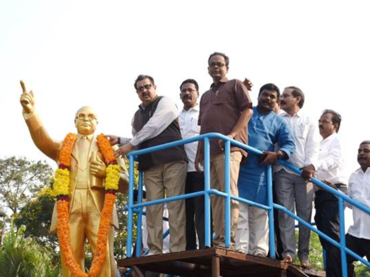 RINL pays rich homage to Bharat Ratna,Dr.BR Ambedkar on his birth anniversary