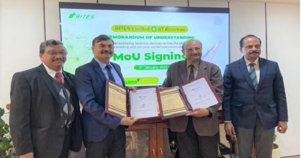 RITES signs MoU with IIT-Roorkee