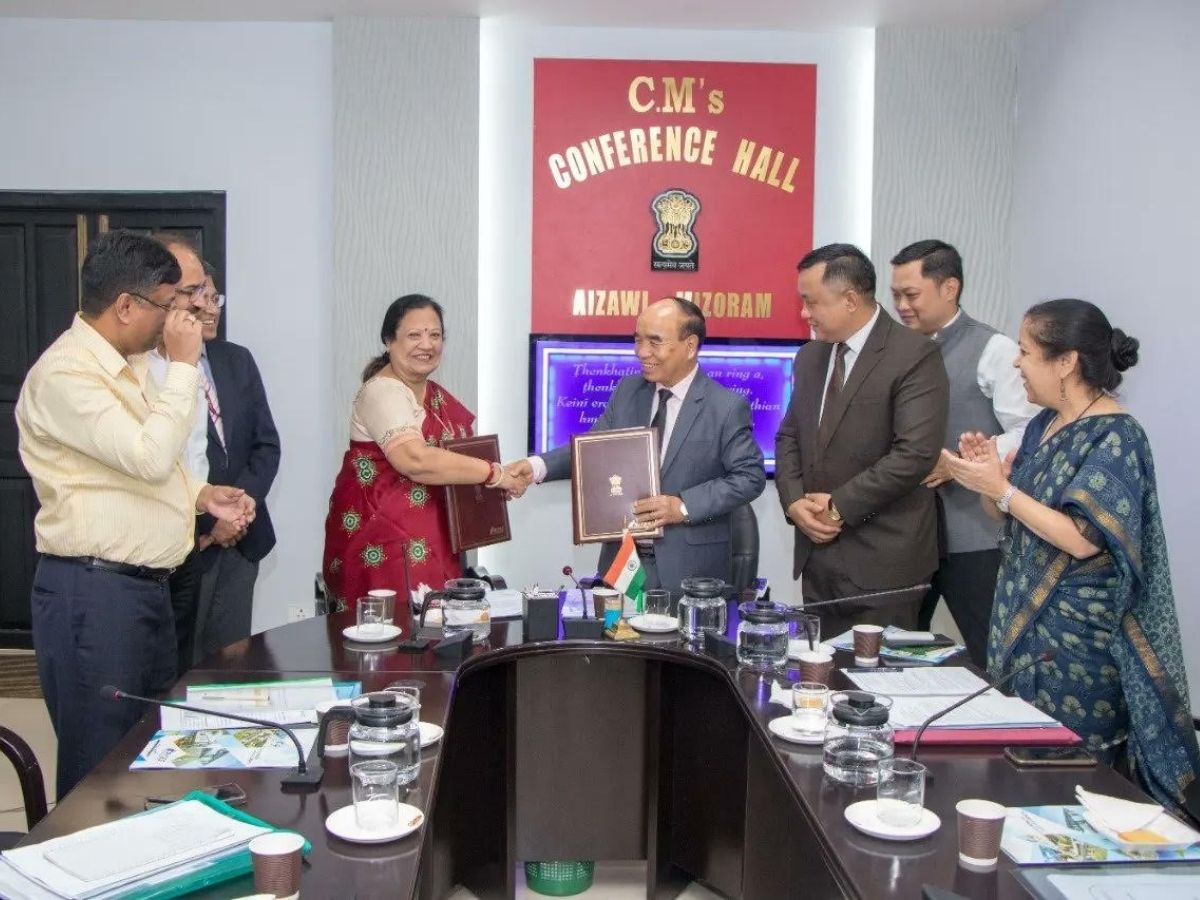 RITES signs MoU with Mizoram Govt for infra works