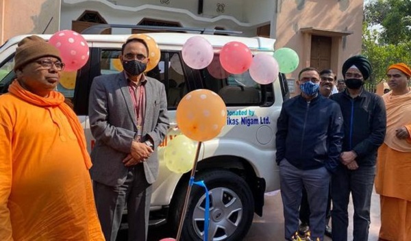 Rail Vikas handed over Mobile Medical Van to Ram Krishna Mission
