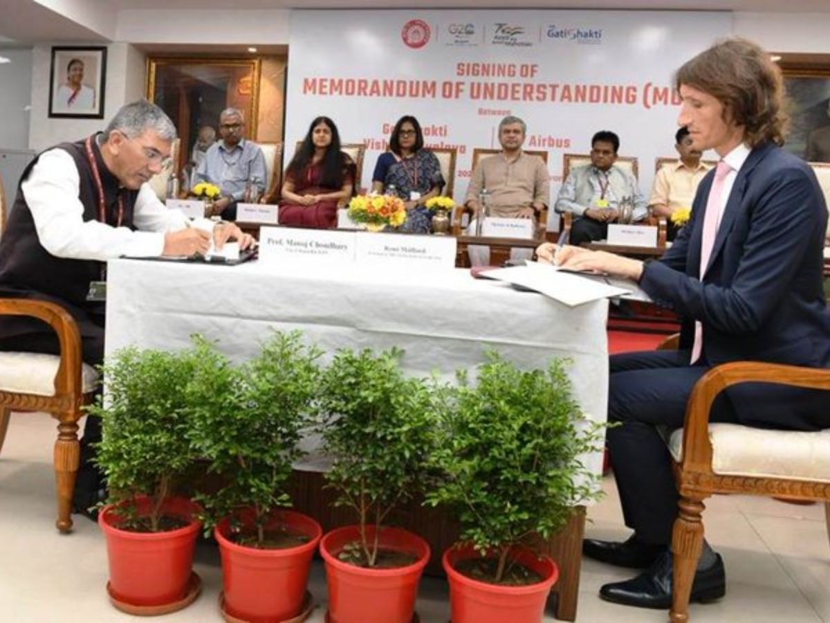 Railways’ Gati Shakti Vishwavidyalaya signed MoU for aerospace teaching and research
