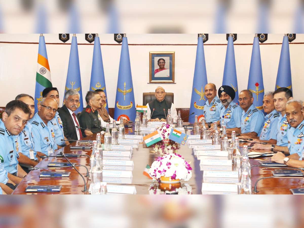 Rajnath Singh inaugurates two-day Air Force Commanders' Conference