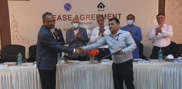 SAIL Bokaro Steel Plant and JSCA signs Lease agreement