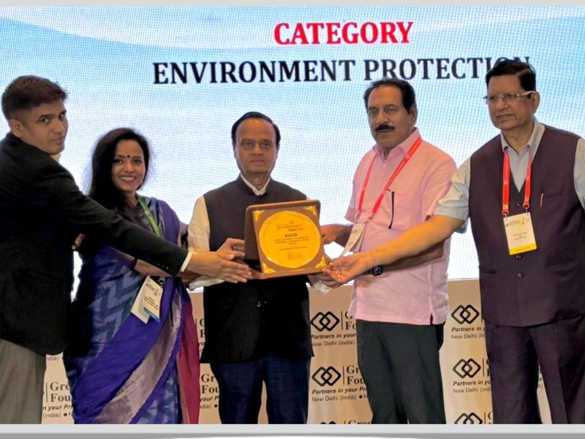 SAIL Environment Management Division honoured for environmental protection