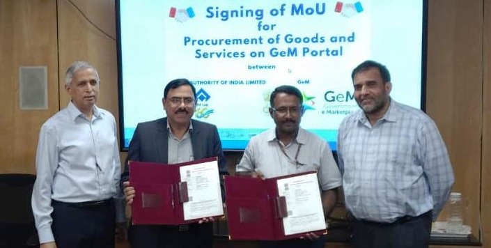 SAIL Signs MoU with GeM for More Efficient Public Procurement
