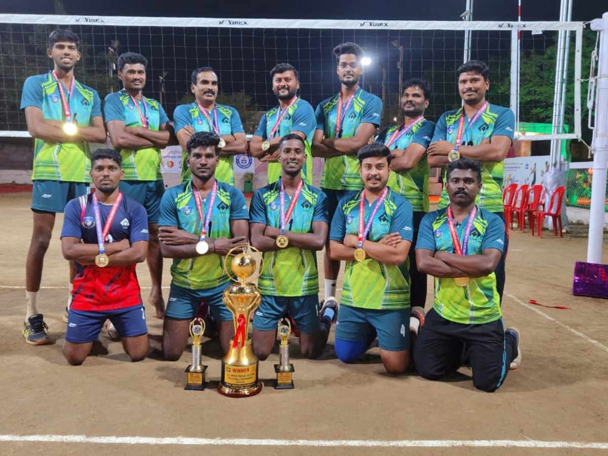 SAIL emerges champion in All India Public Sector Volleyball Tournament