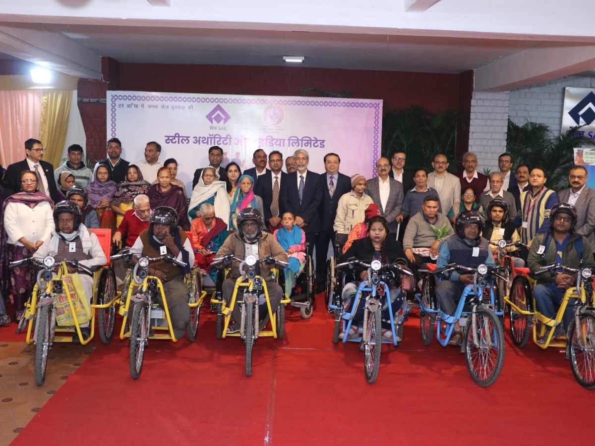 SAIL organises distribution of assistive device to Persons with Disabilities