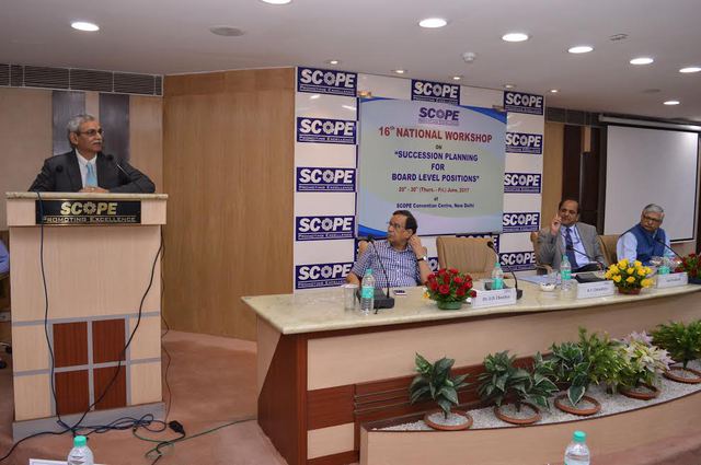 SCOPE Organises National Workshop on Succession Planning for Board Level Positions