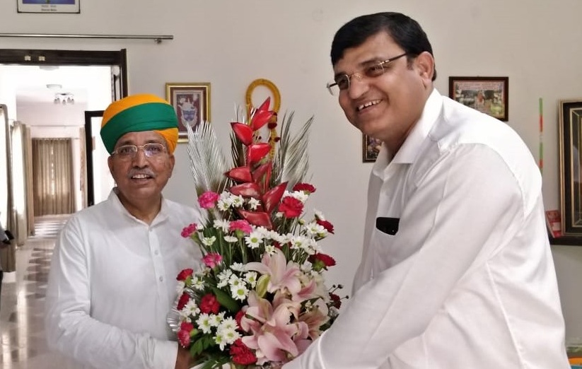 Chairman SCOPE met Shri Arjun Ram Meghwal