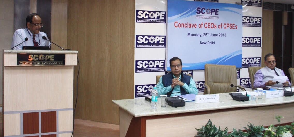 SCOPE Organizes Conclave of CEOs of CPSEs