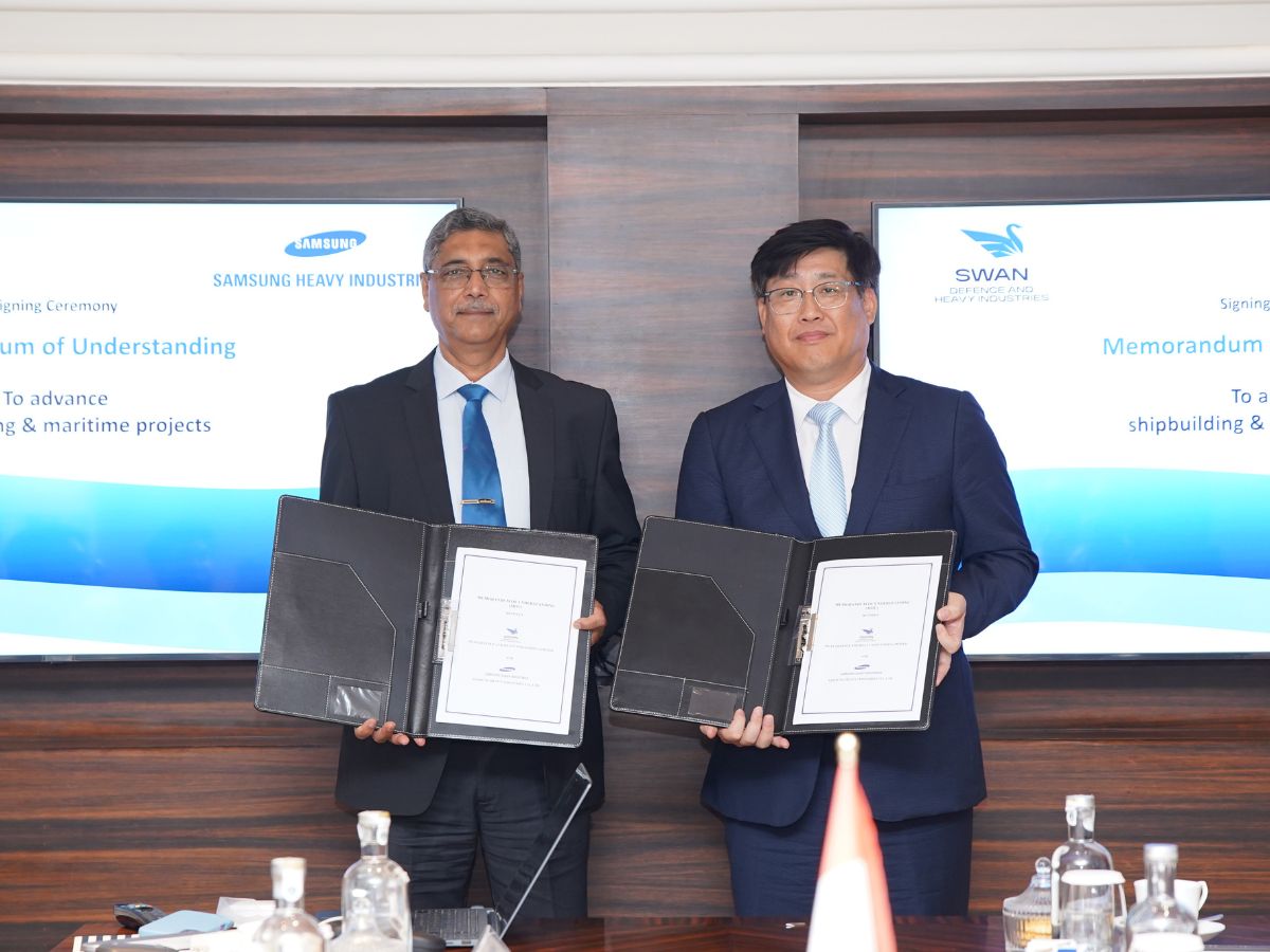 SDHI and Samsung Heavy Industries sign strategic MoU for maritime projects