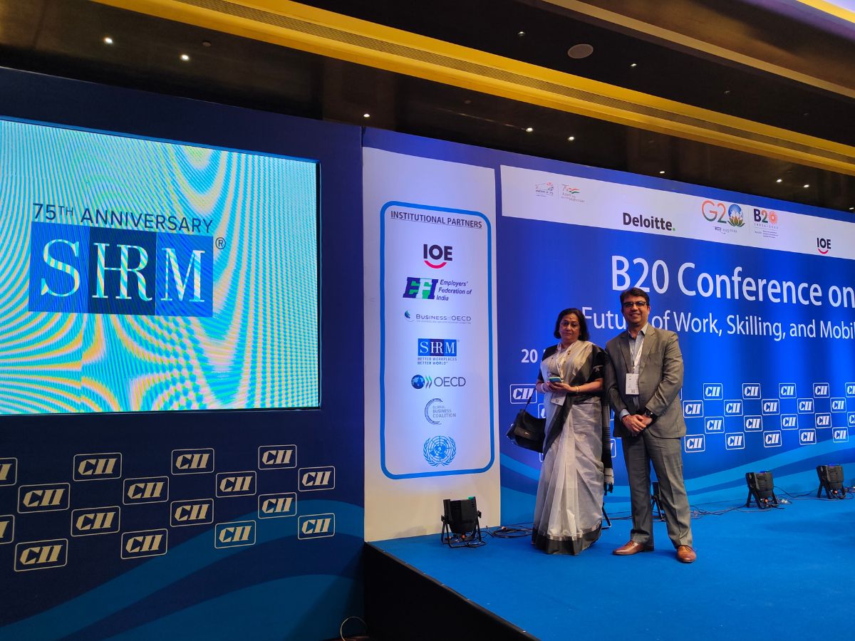 SHRM India Partners with B20 on Task Force for the Future of Work, Skilling, and Mobility