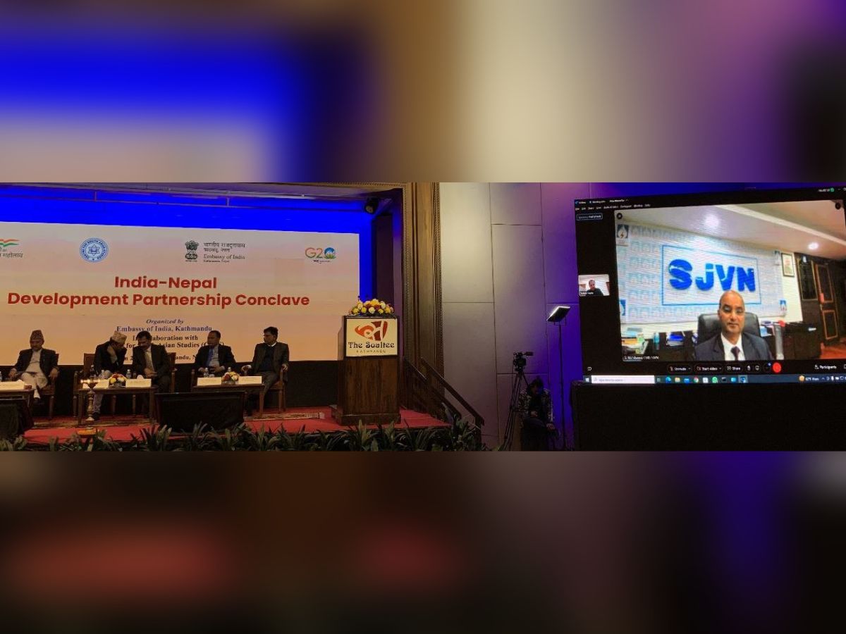 CMD SJVN virtually addressed‘India-Nepal Development Partnership Conclave