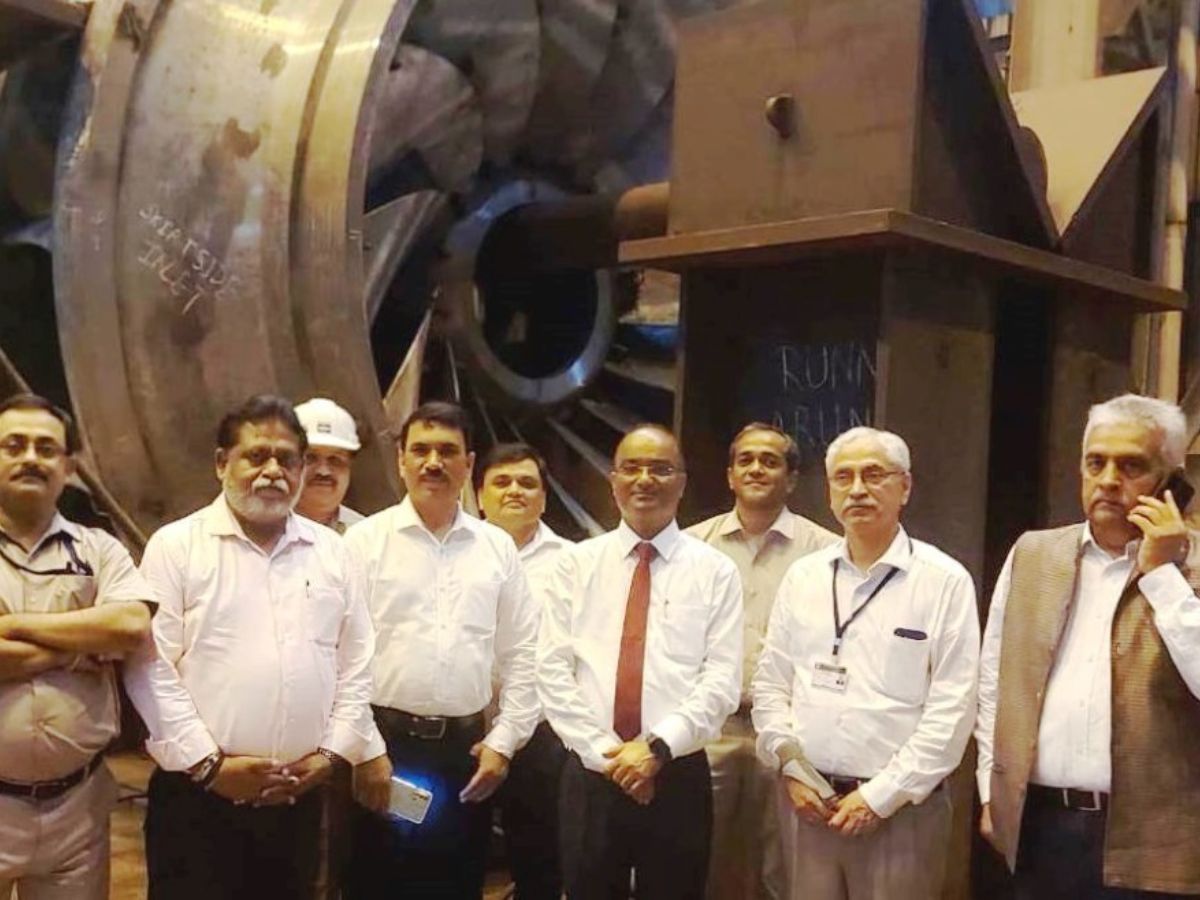 SJVN CMD reviewed Arun-3 Project Turbines manufacturing in BHEL, Bhopal