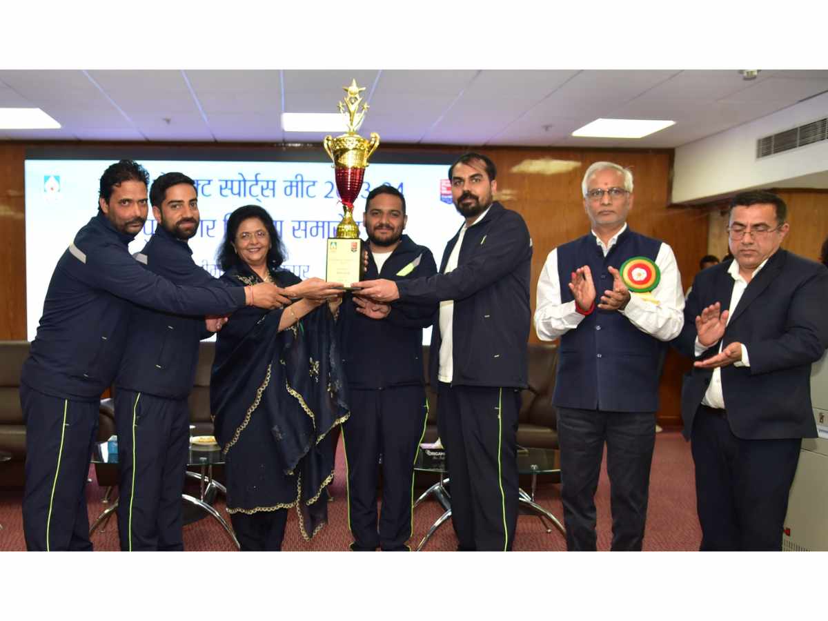 SJVN CMD graced Closing ceremony of SJVN’s Inter-Projects Sports Meet 2023-24