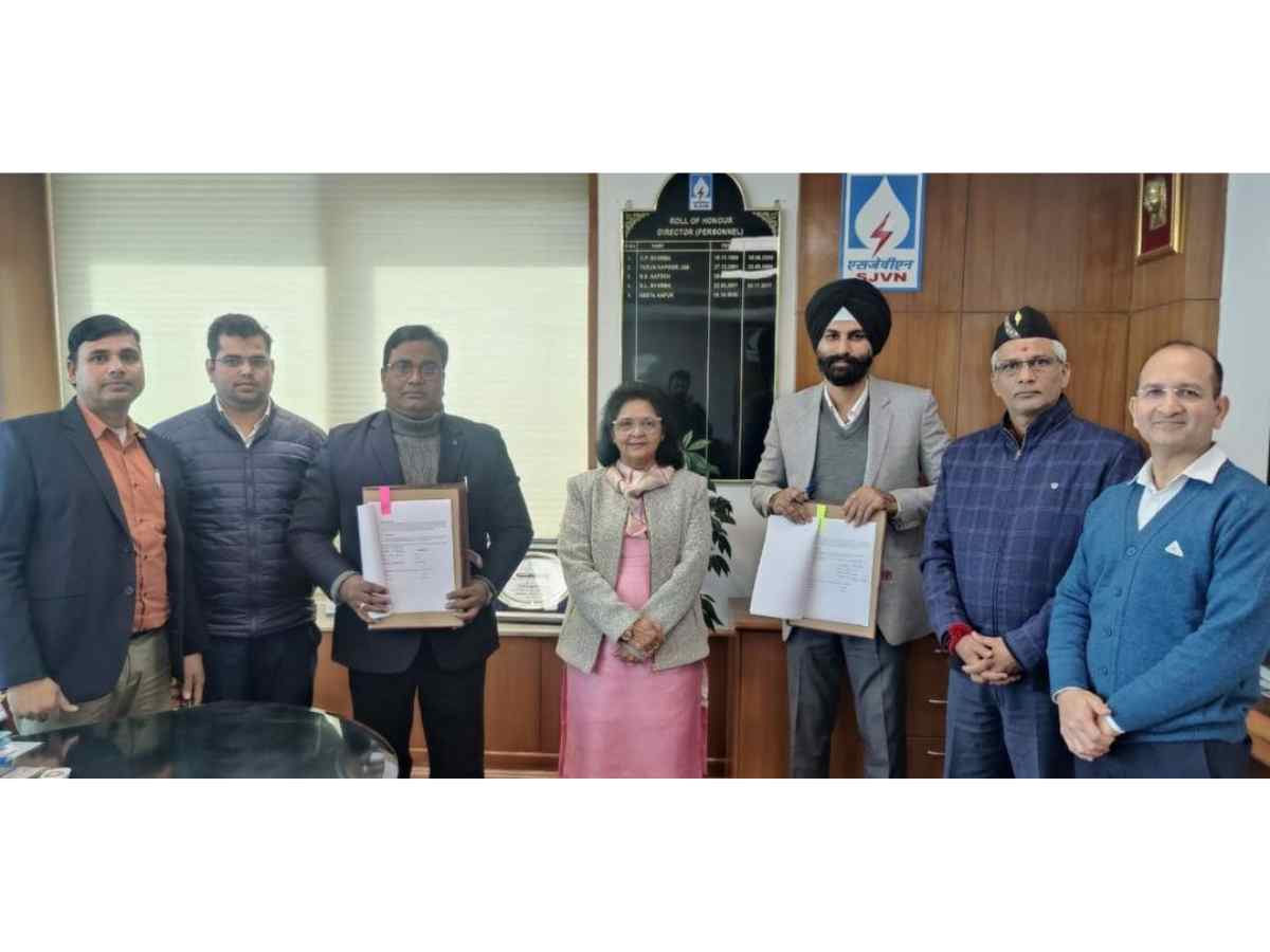 SJVN Limited signs MoU with ALIMCO