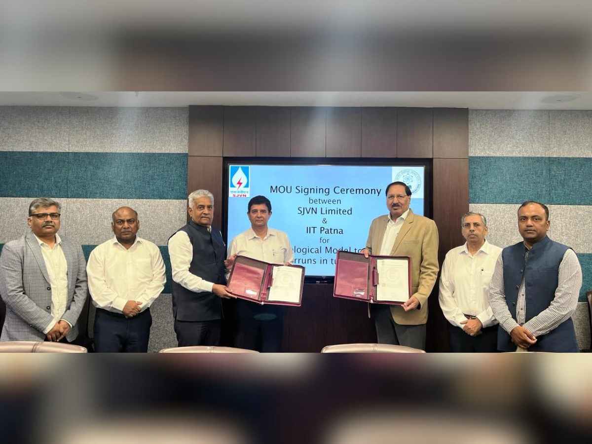 SJVN Partners with IIT Patna to develop Advanced Geological Model for its tunneling projects
