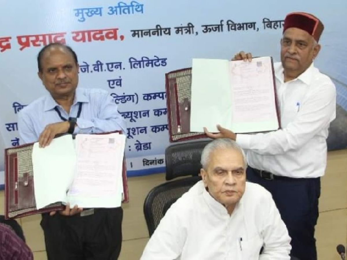 SJVN signed PPA for 200 MW Solar Power Project in Bihar