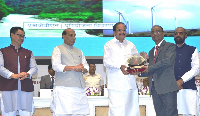 SJVN Limited Conferred With Rajbhasha Kirti Award