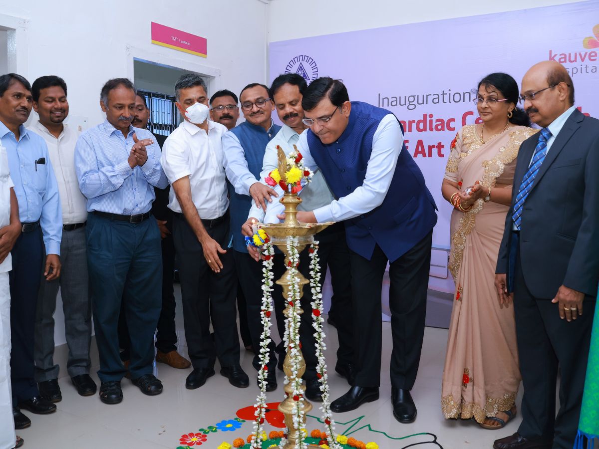Shri Rakesh Kumar Inaugurated High End Cardiac Centre at NLC India Hospital