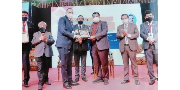 Shri Sandeep Kumar Gupta was honored with CA CFO Award 2020