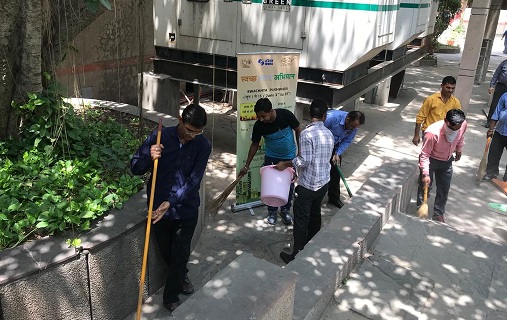 Swachhta Pakhwada being observed by IREDA