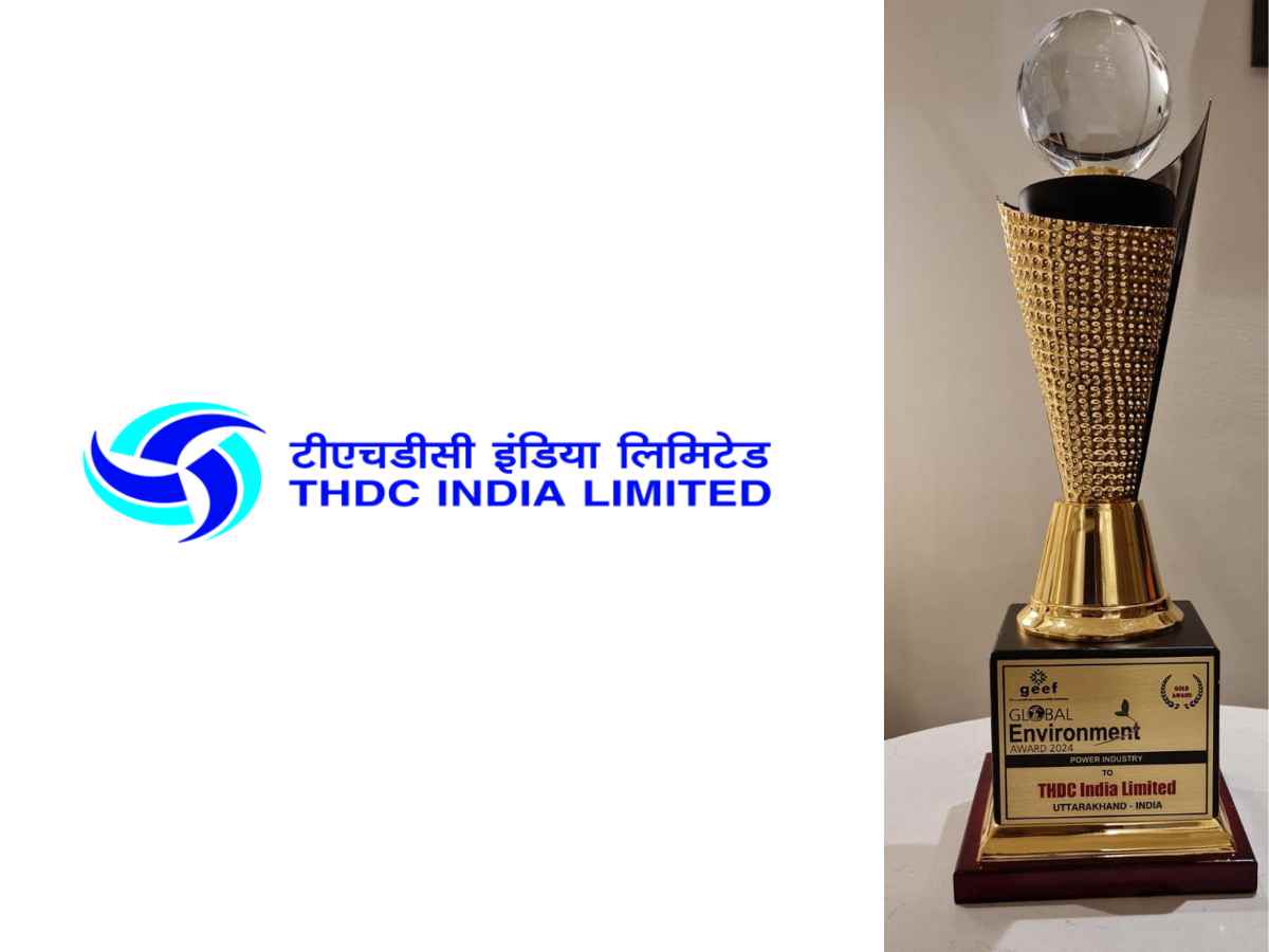 THDC conferred with 'The GEEF Global Environment Award 2024'