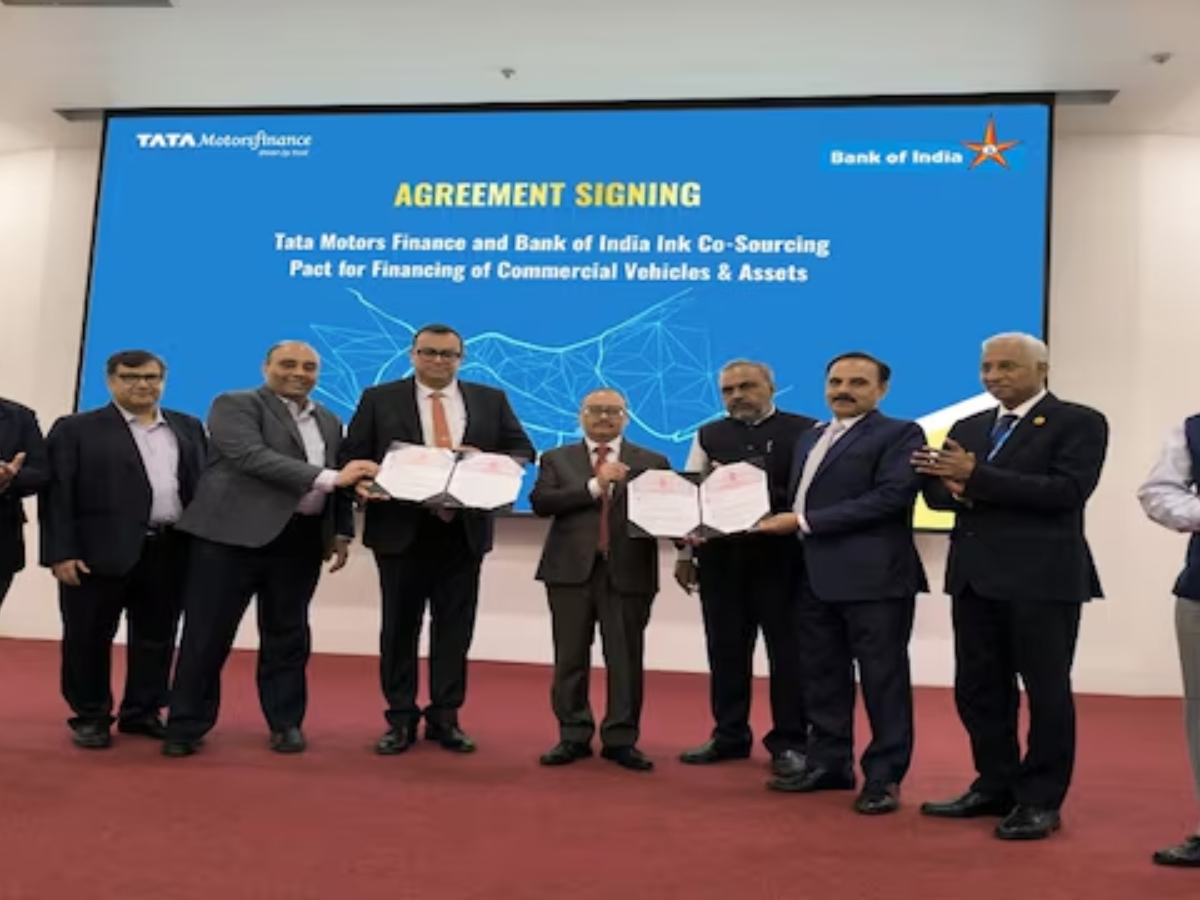Tata Motors Finance and Bank of India collaborated to boost last-mile vehicle financing