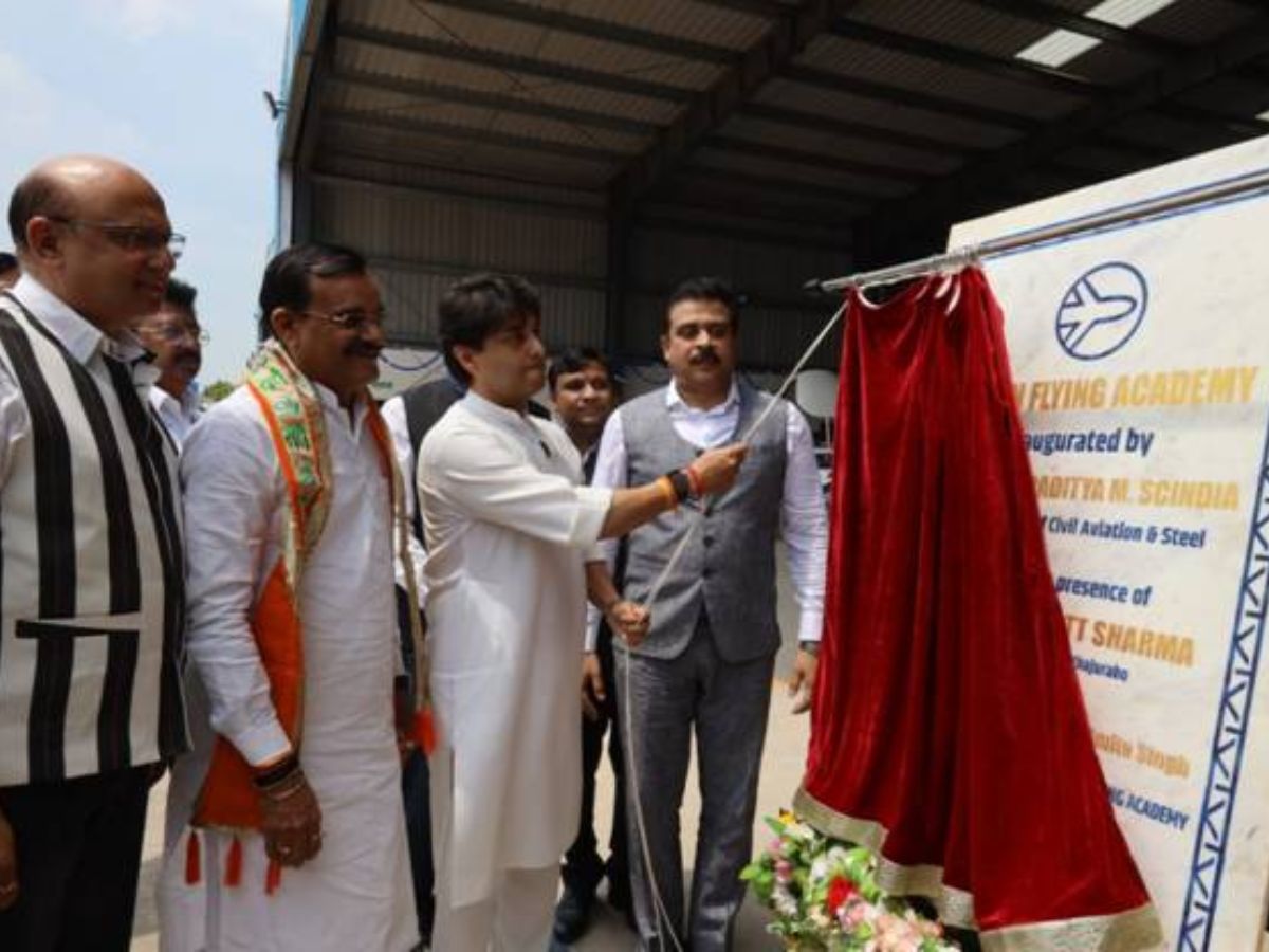 Three Flight Training Academies Inaugurated in Khajuraho, Madhya Pradesh