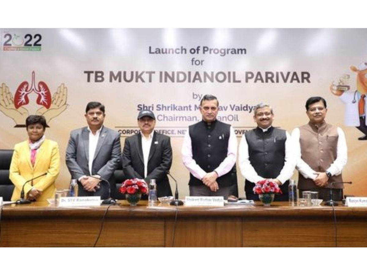 IOCL Chairman launched 'Tuberculosis Mukt IndianOil Family Policy'