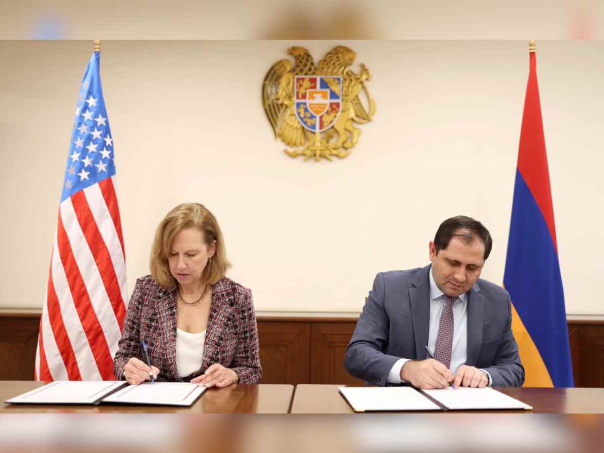 An Agreement on Extension signed between US and Armenia