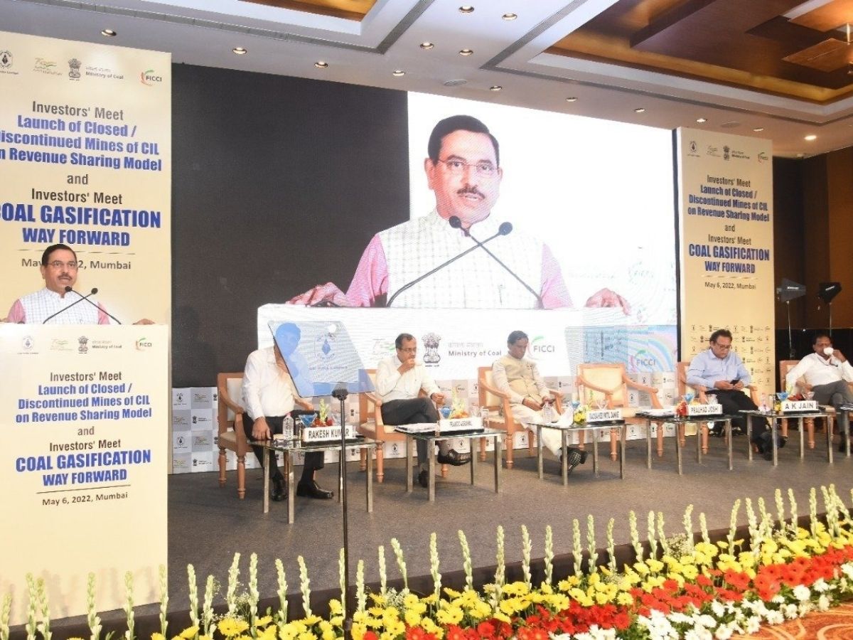 Union Coal Minister Pralhad Joshi launched Investor's Meet on Coal Gasification