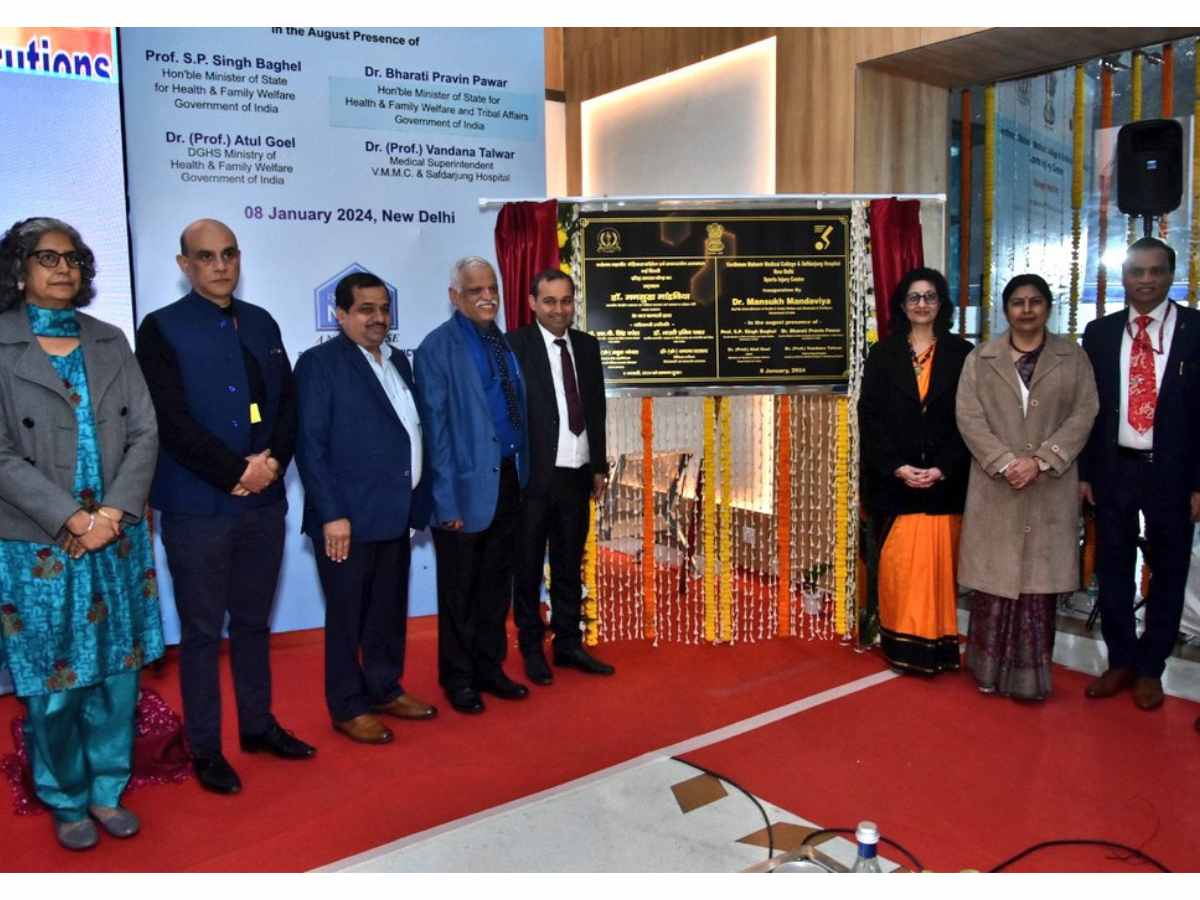 Union Health Minister inaugurates NBCC's Various medical facilities
