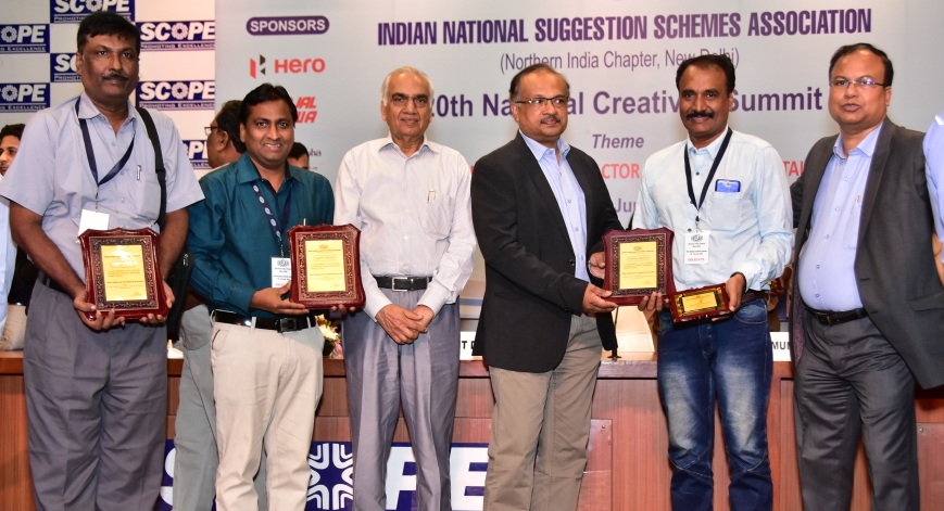 RINL-VSP Employees brought Laurels at National Level